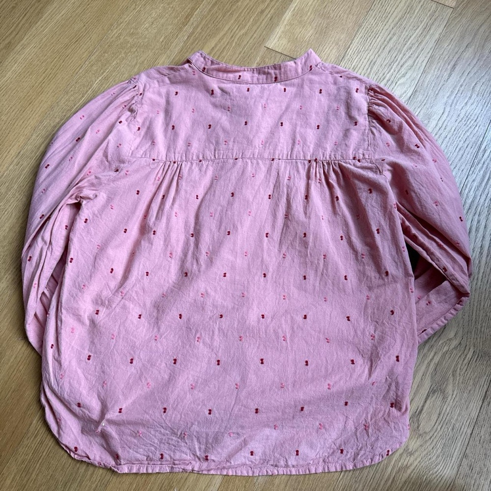 Roller Rabbit Pink Patterned Blouse - image 5